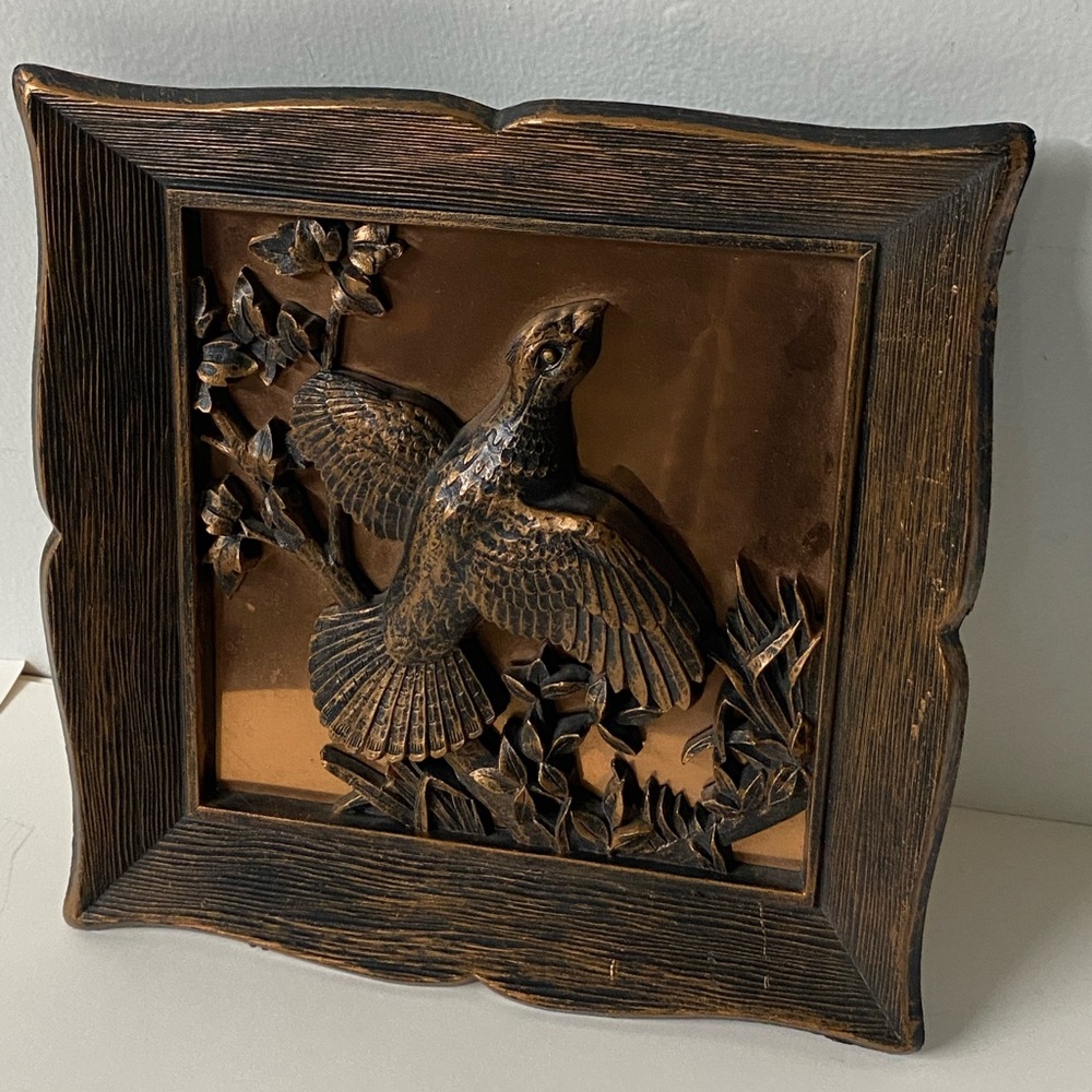 Framed Coppercraft piece
